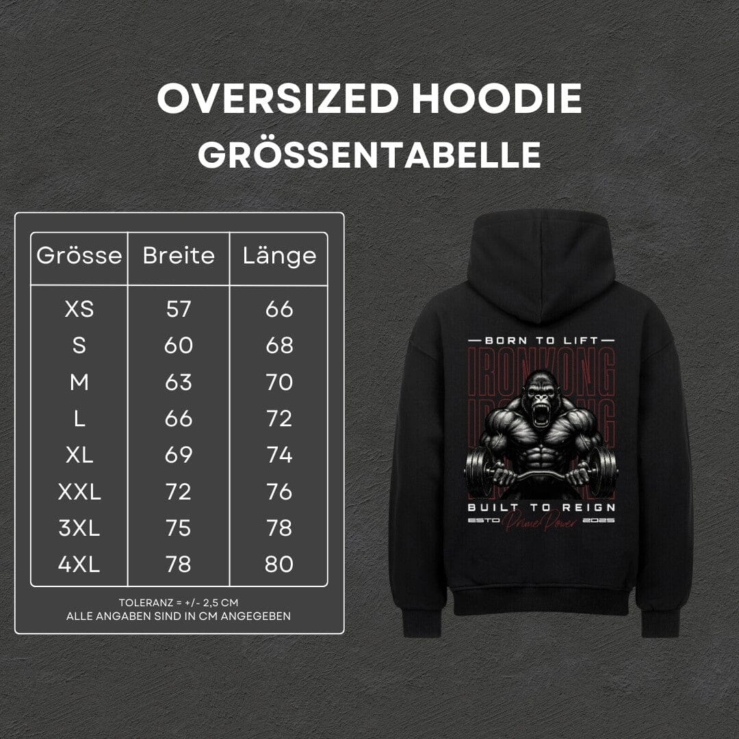 Iron Kong - Oversized Hoodie