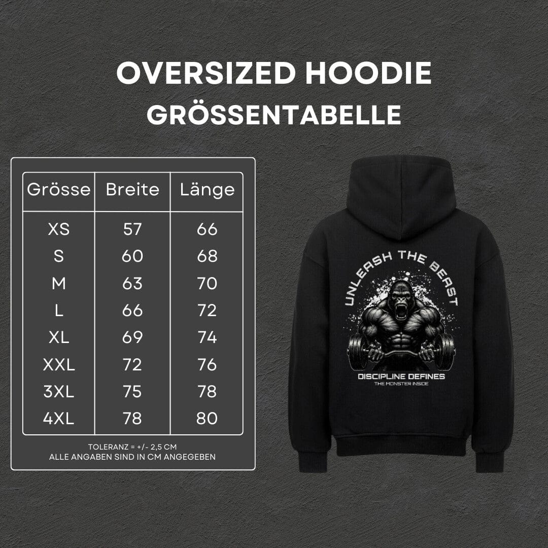 Unleash the Beast - Oversized Hoodie