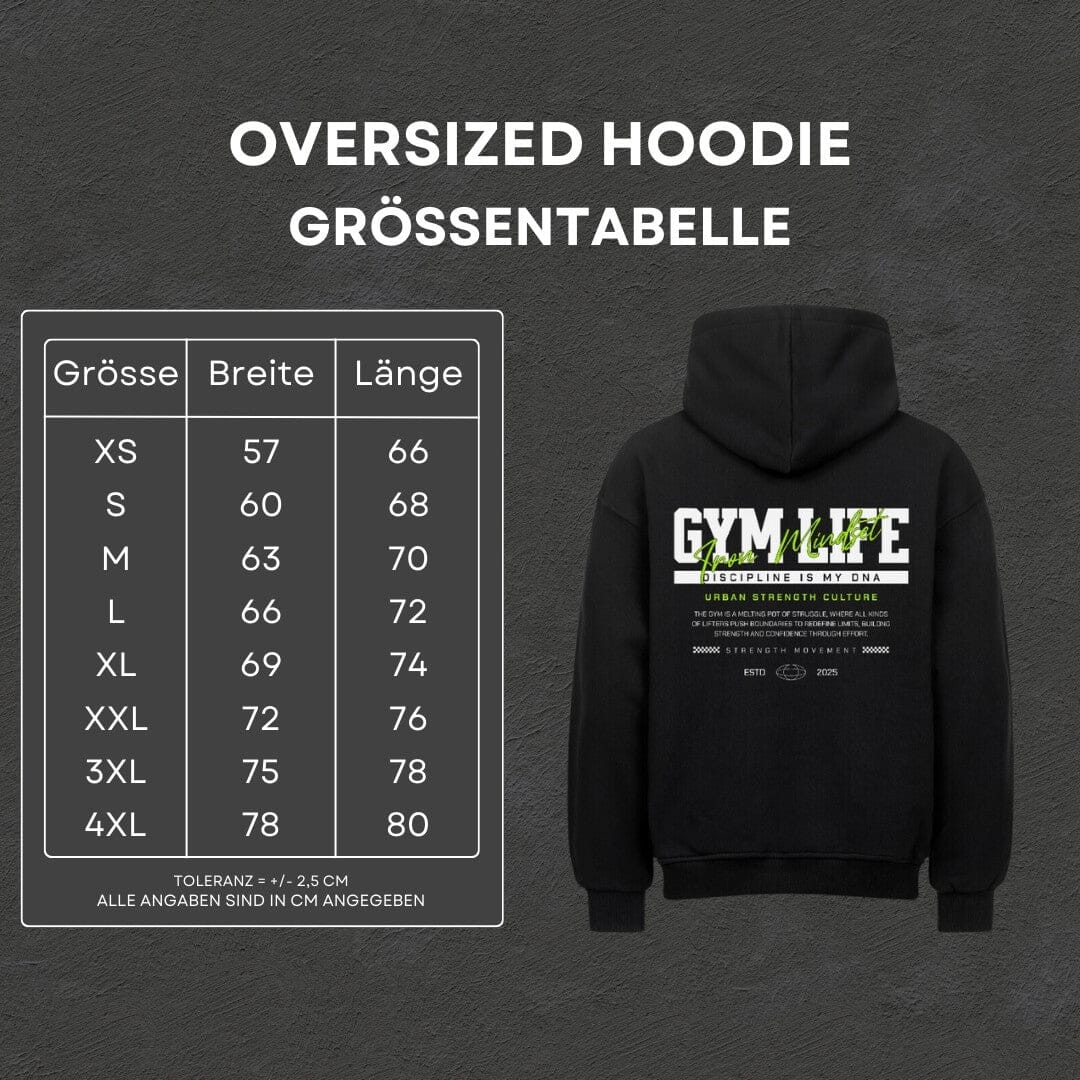 Gym Life - Oversized Hoodie
