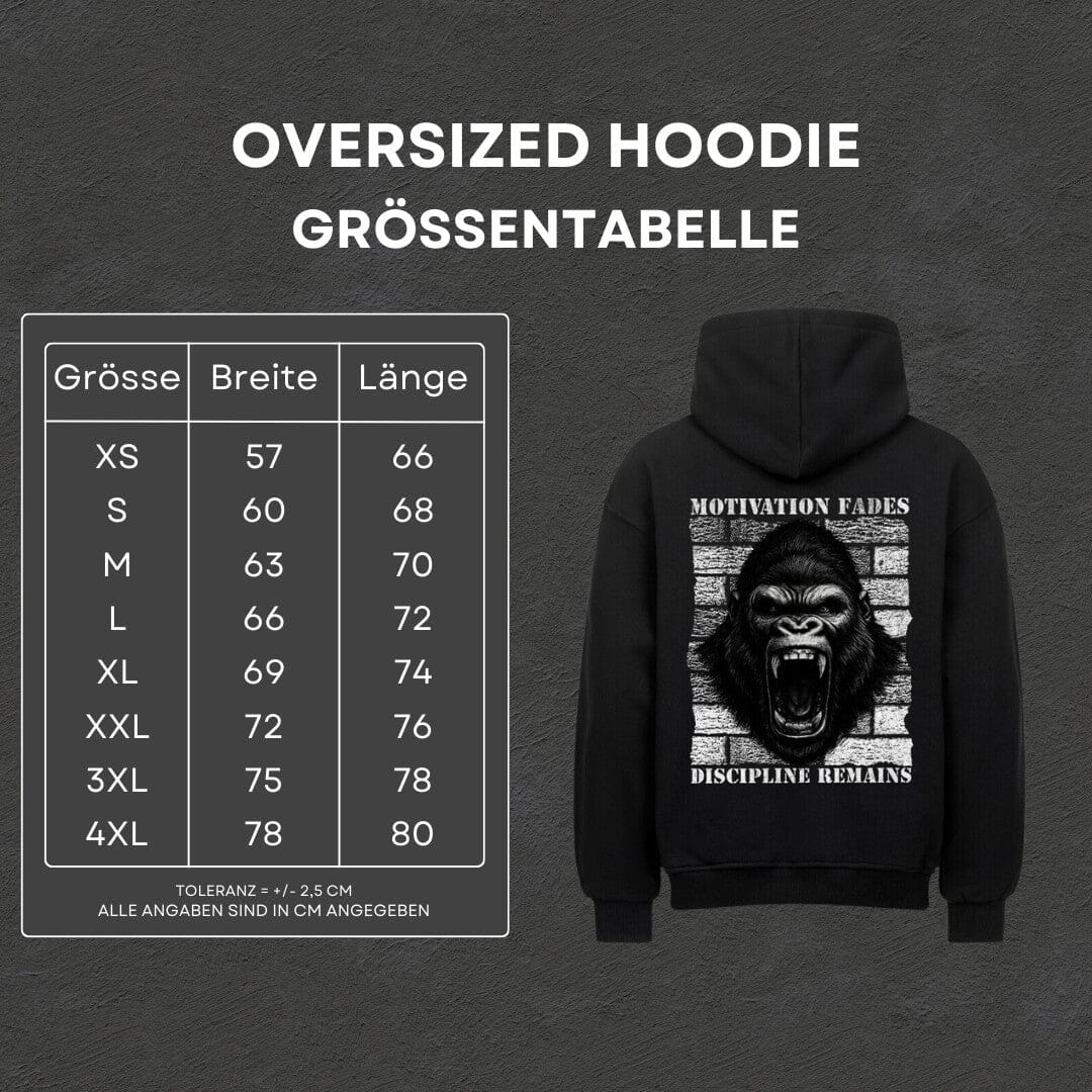 Motivation Fades - Oversized Hoodie
