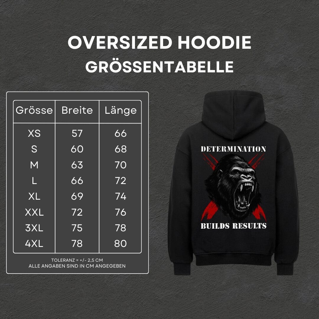 Determination - Oversized Hoodie
