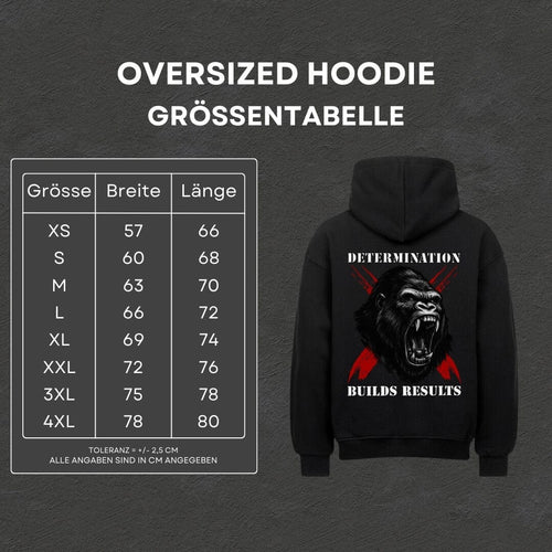 Determination - Oversized Hoodie