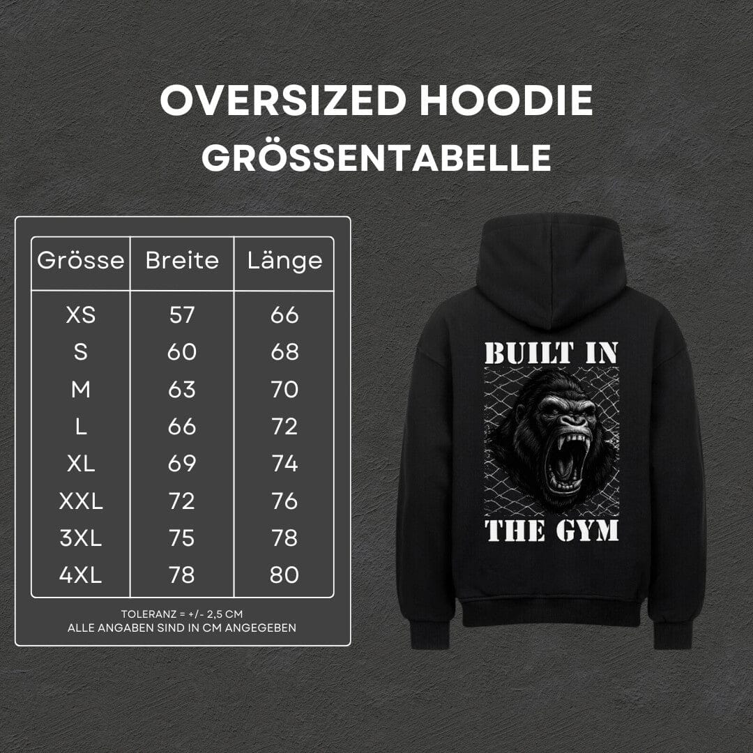 Built in the Gym - Oversized Hoodie