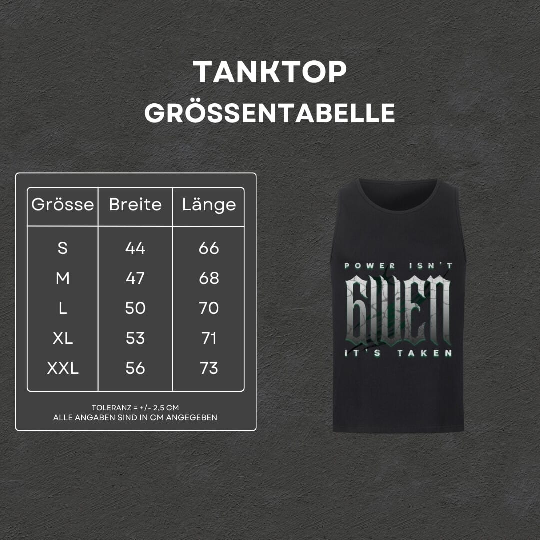 Power Isn't Given - Tanktop