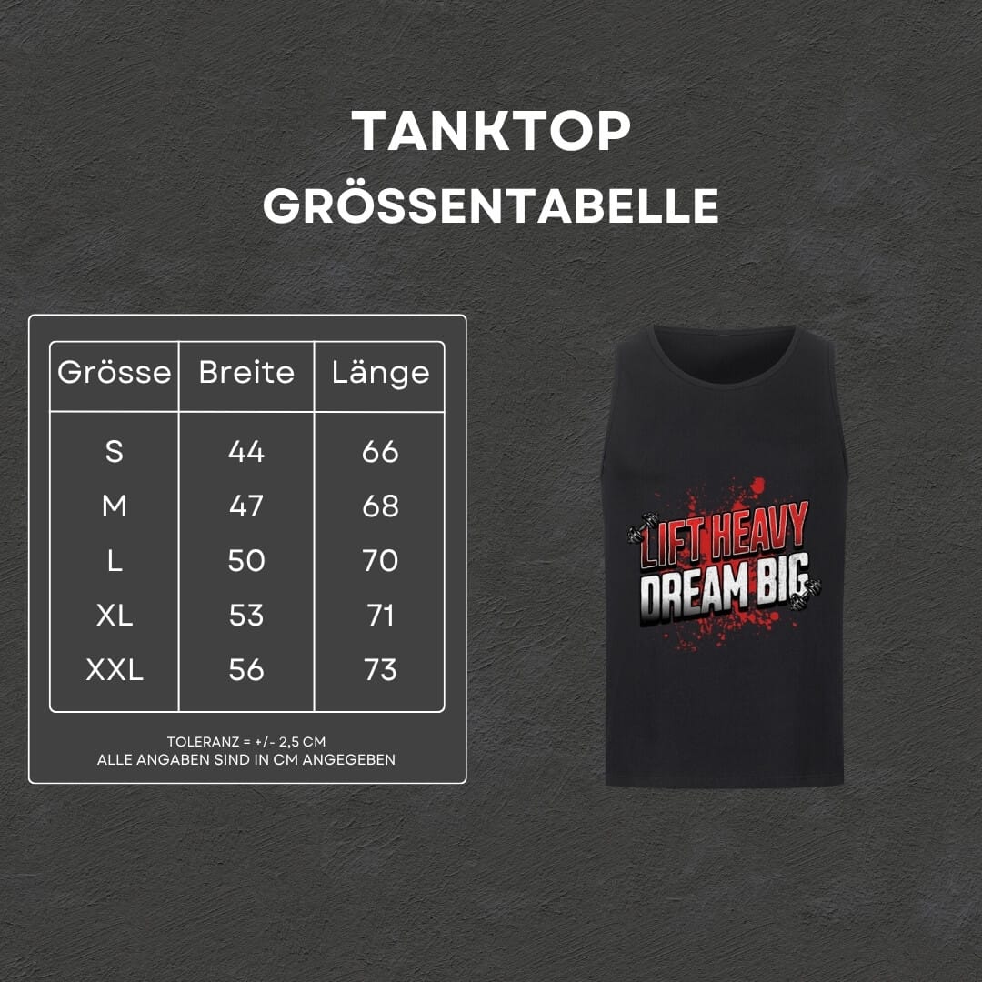 Lift Heavy Dream Big - Tanktop