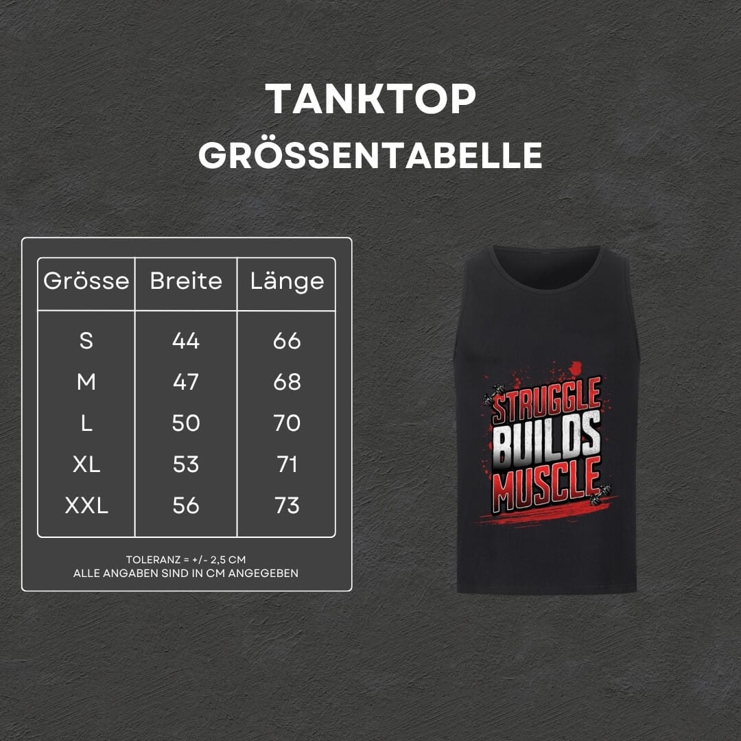 Struggle Builds Muscle - Tanktop