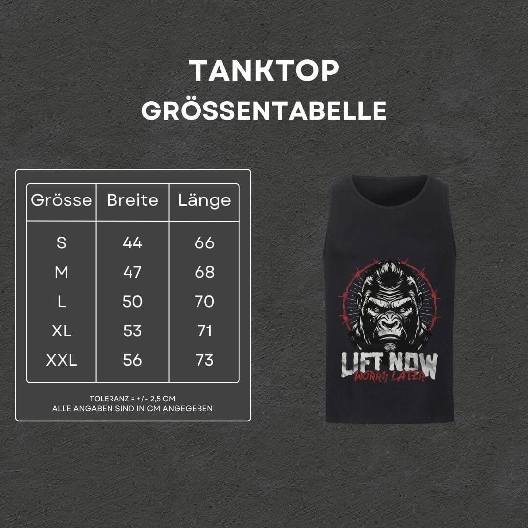 Lift Now Worry Later - Tanktop