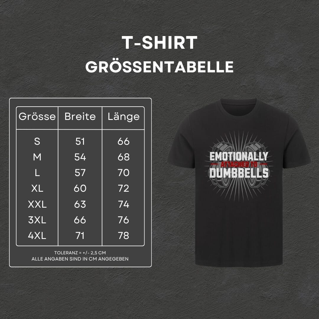 Attached to Dumbbells - T-Shirt