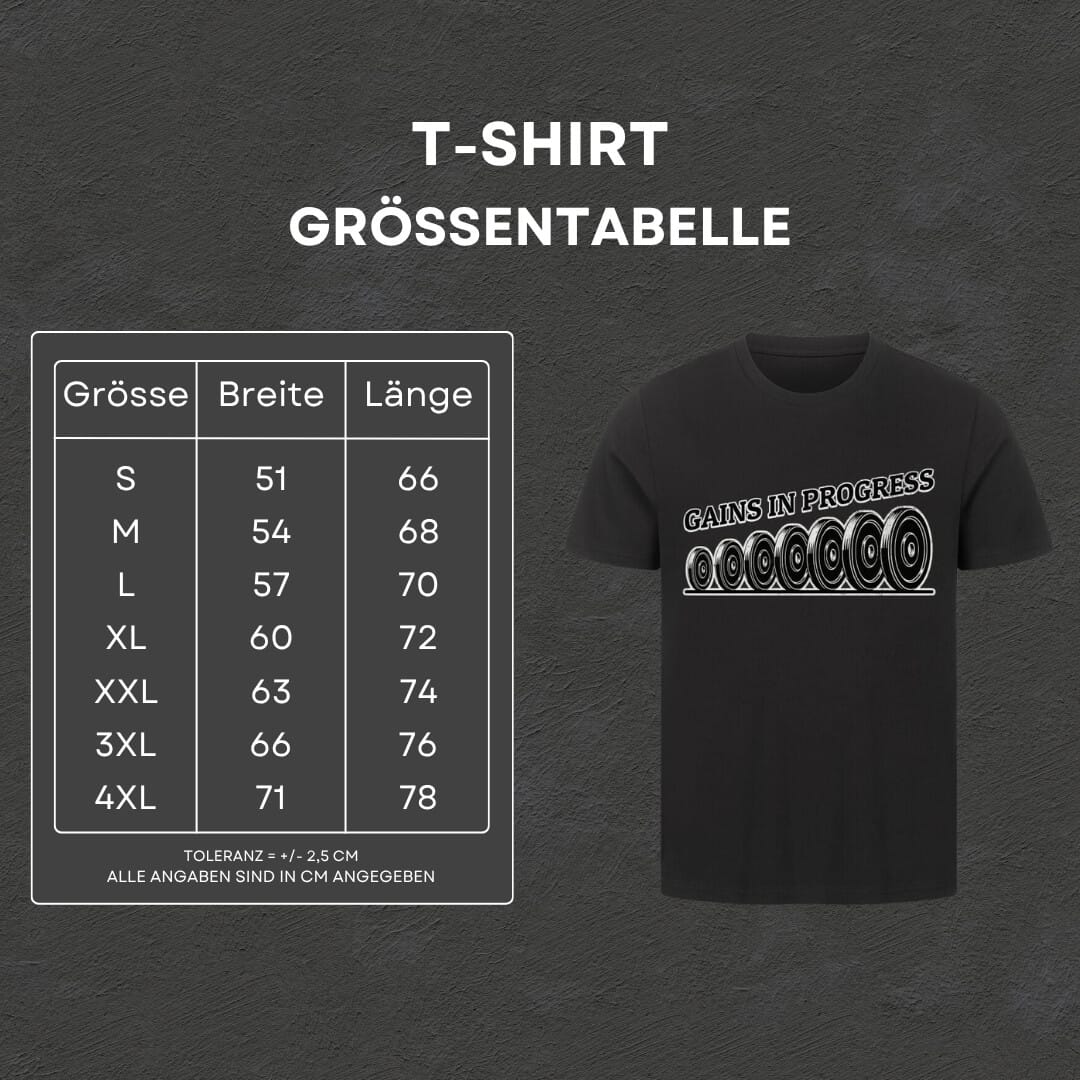 Gains in Progress - T-Shirt