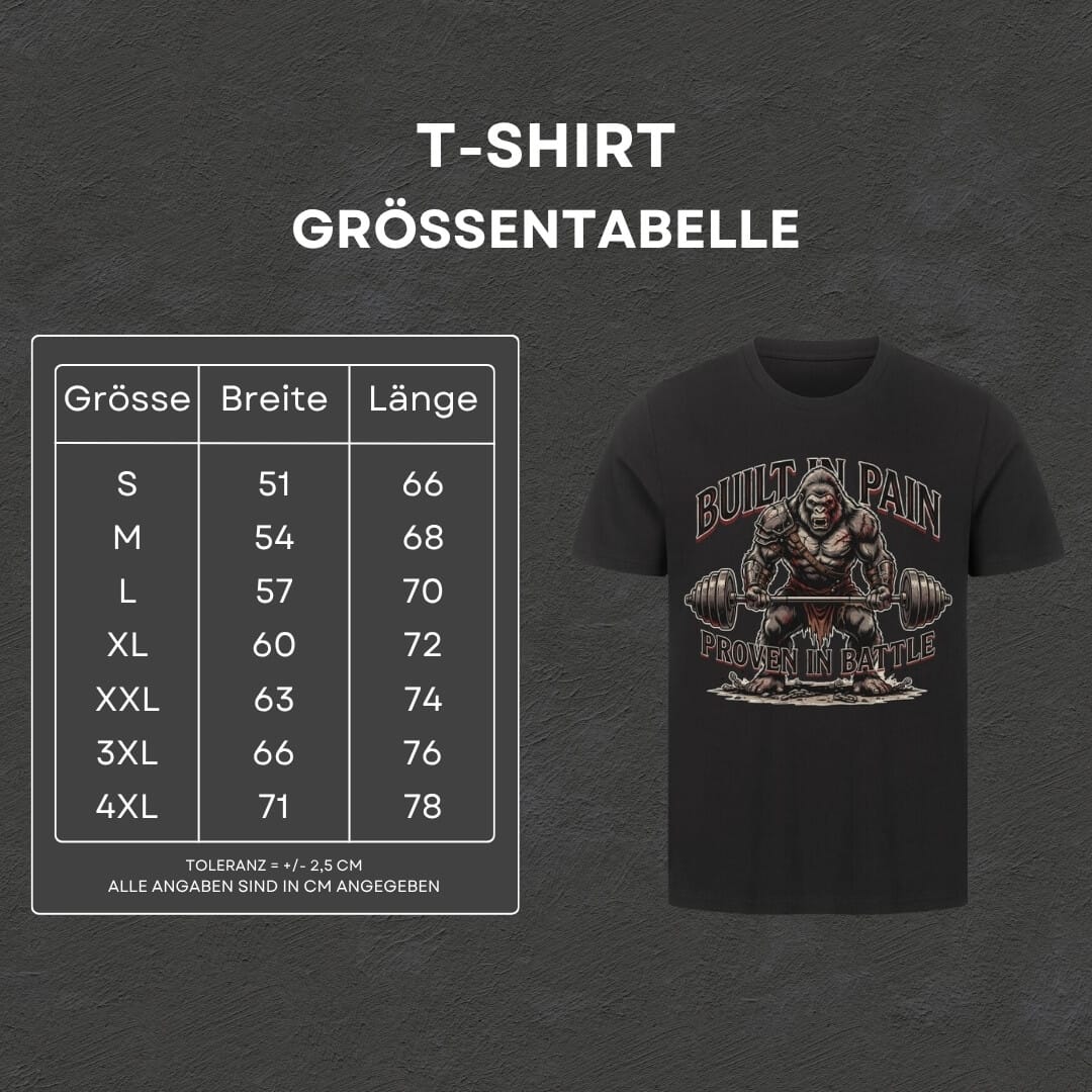 Built in Pain - T-Shirt