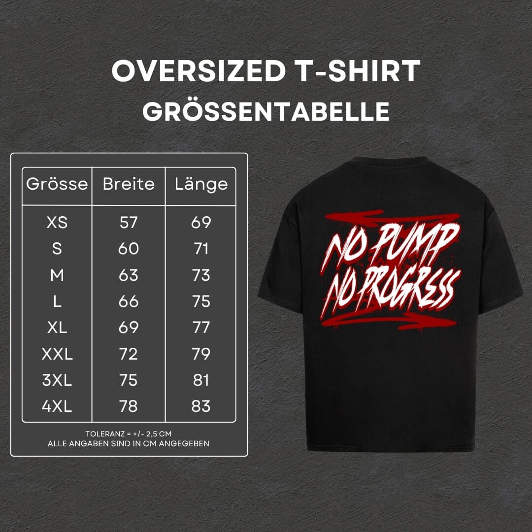 No Pump - Oversized T-Shirt