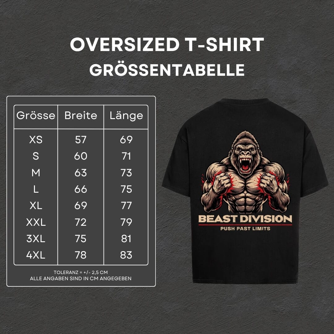 Beast Division - Oversized T-Shirt