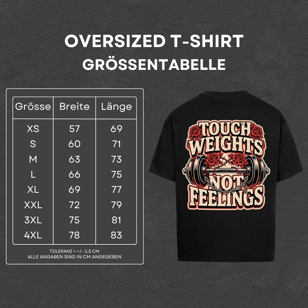 Touch Weights - Oversized T-Shirt