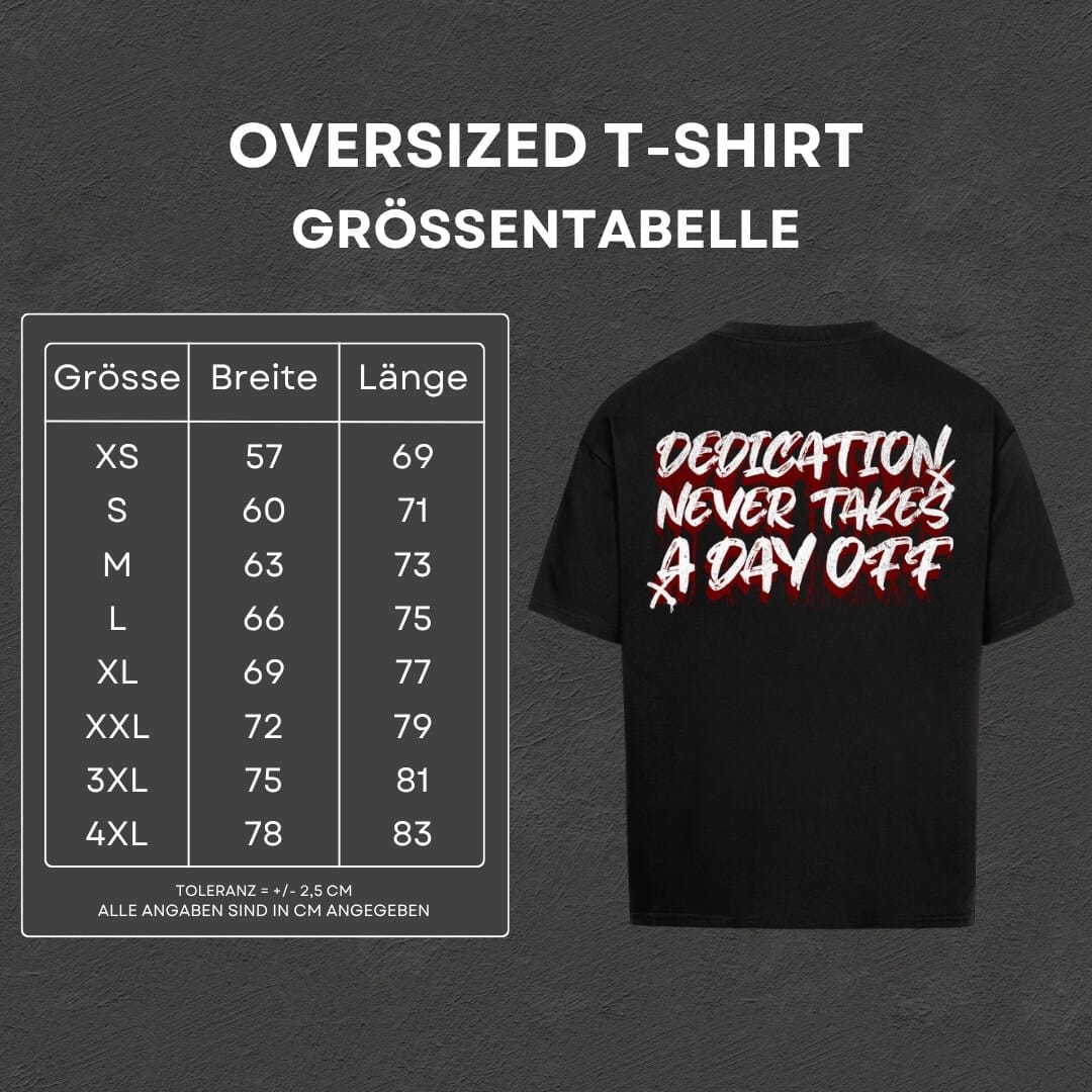 Dedication - Oversized T-Shirt