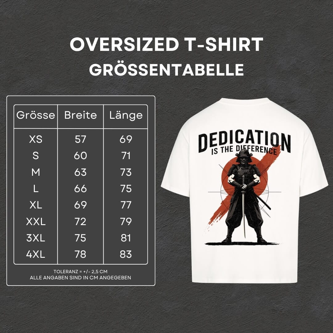 Dedication - Oversized T-Shirt