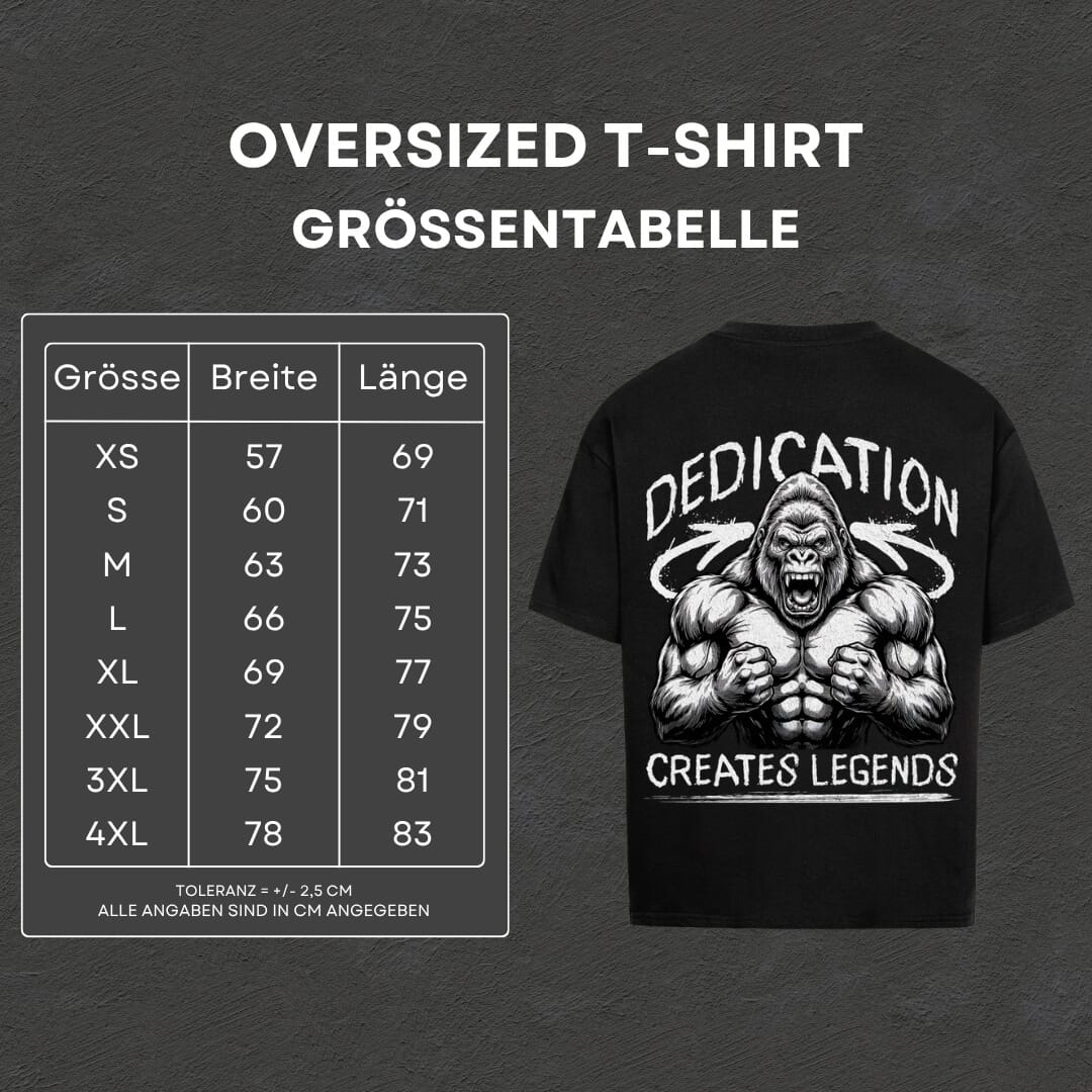 Dedication - Oversized T-Shirt