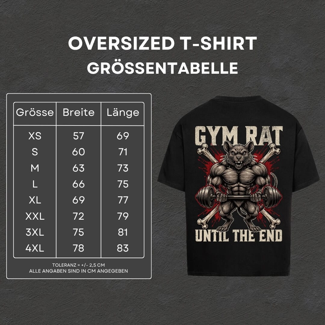 Gymrat - Oversized T-Shirt