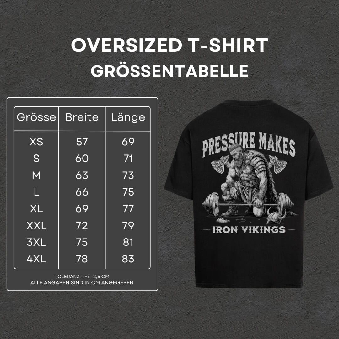 Iron Vikings - Oversized T-Shirt