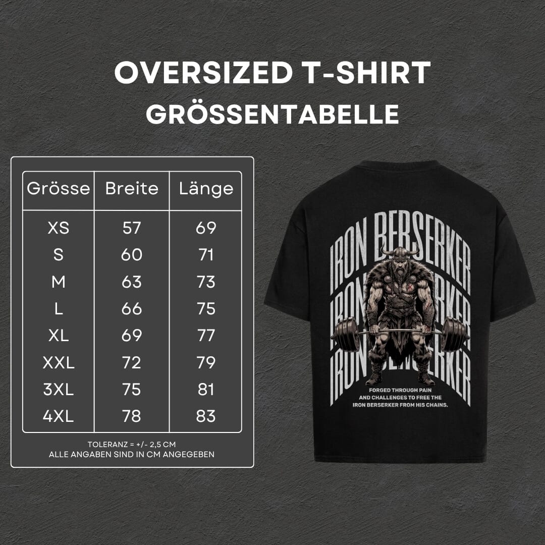 Iron Berserker - Oversized T-Shirt