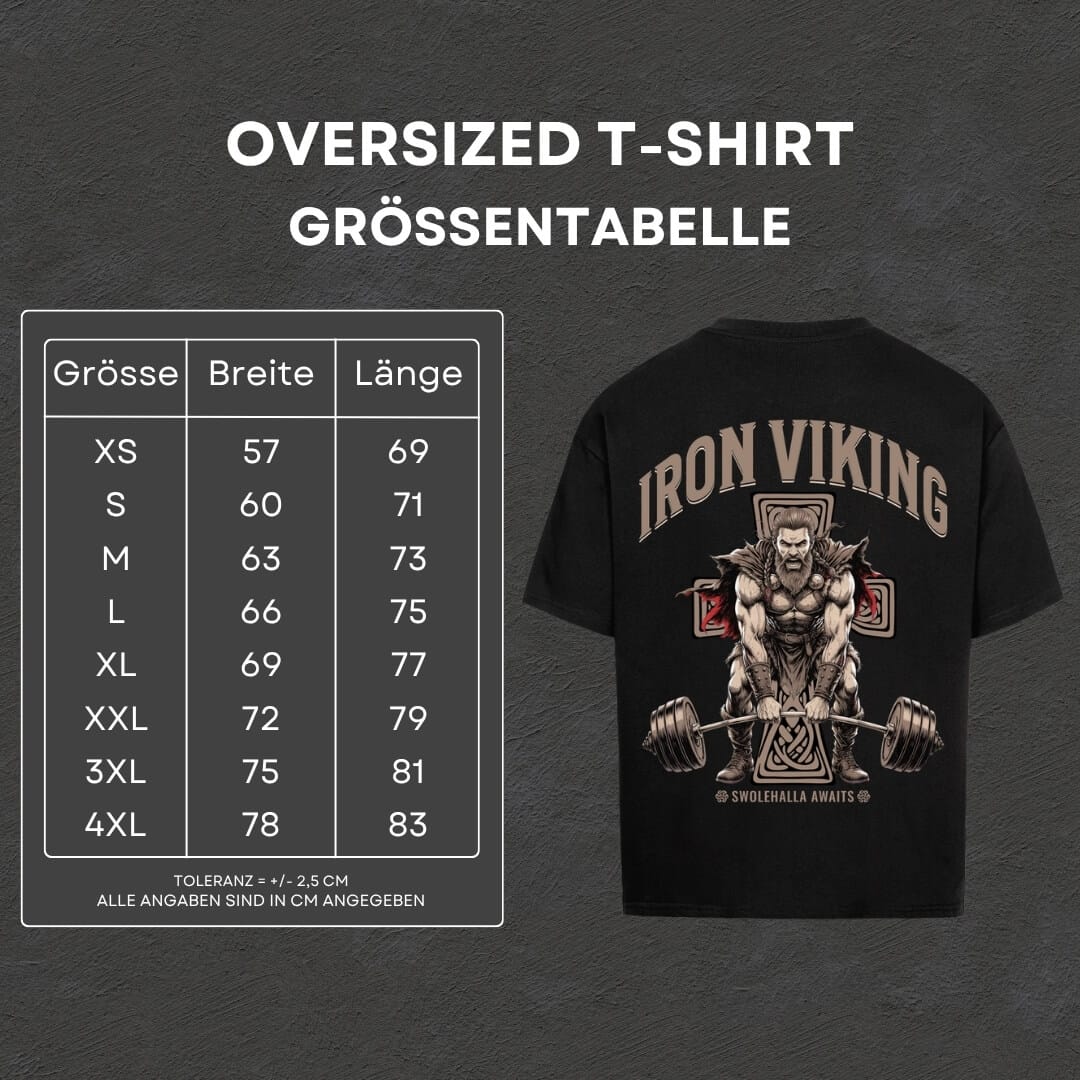 Iron Viking - Oversized T-Shirt