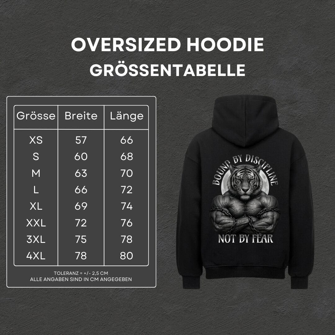 Bound by Discipline - Oversized Hoodie