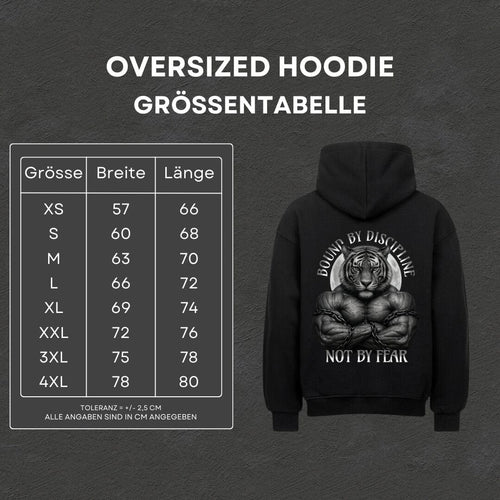 Bound by Discipline - Oversized Hoodie