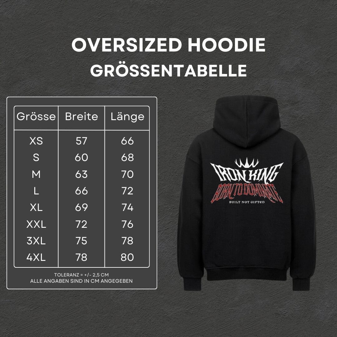 Iron King - Oversized Hoodie