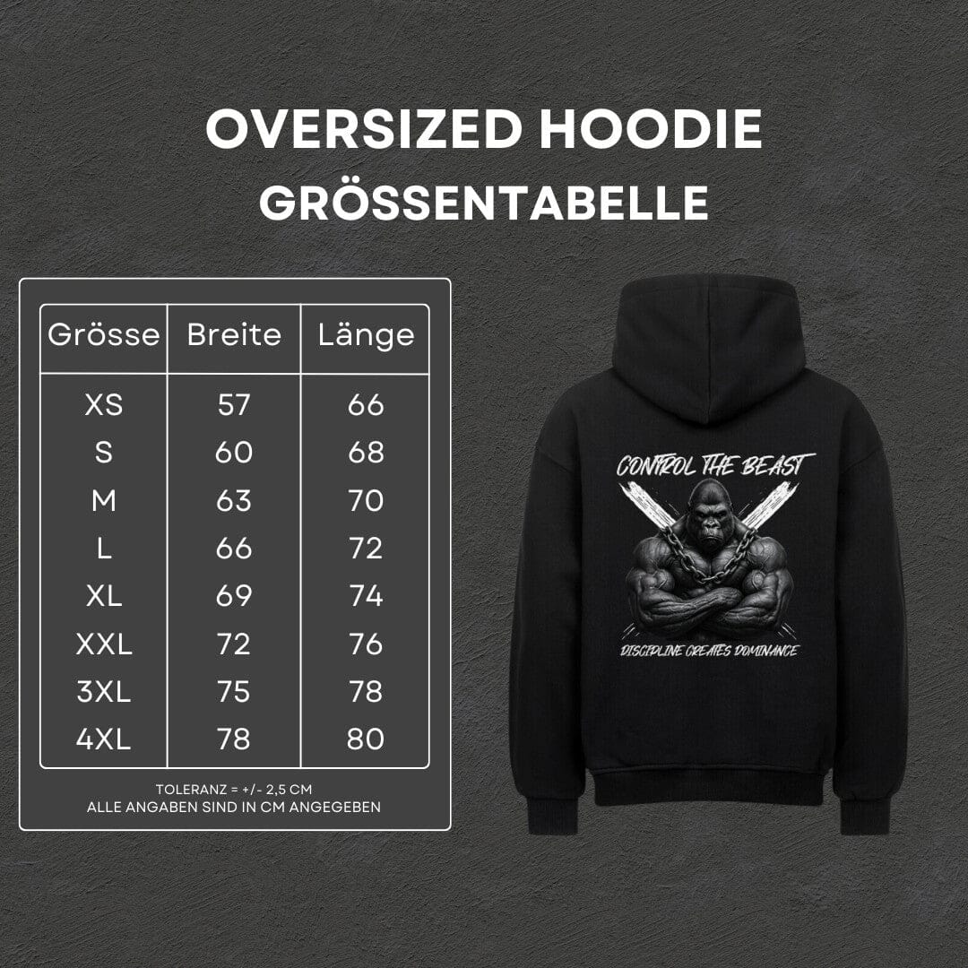 Control the Beast - Oversized Hoodie