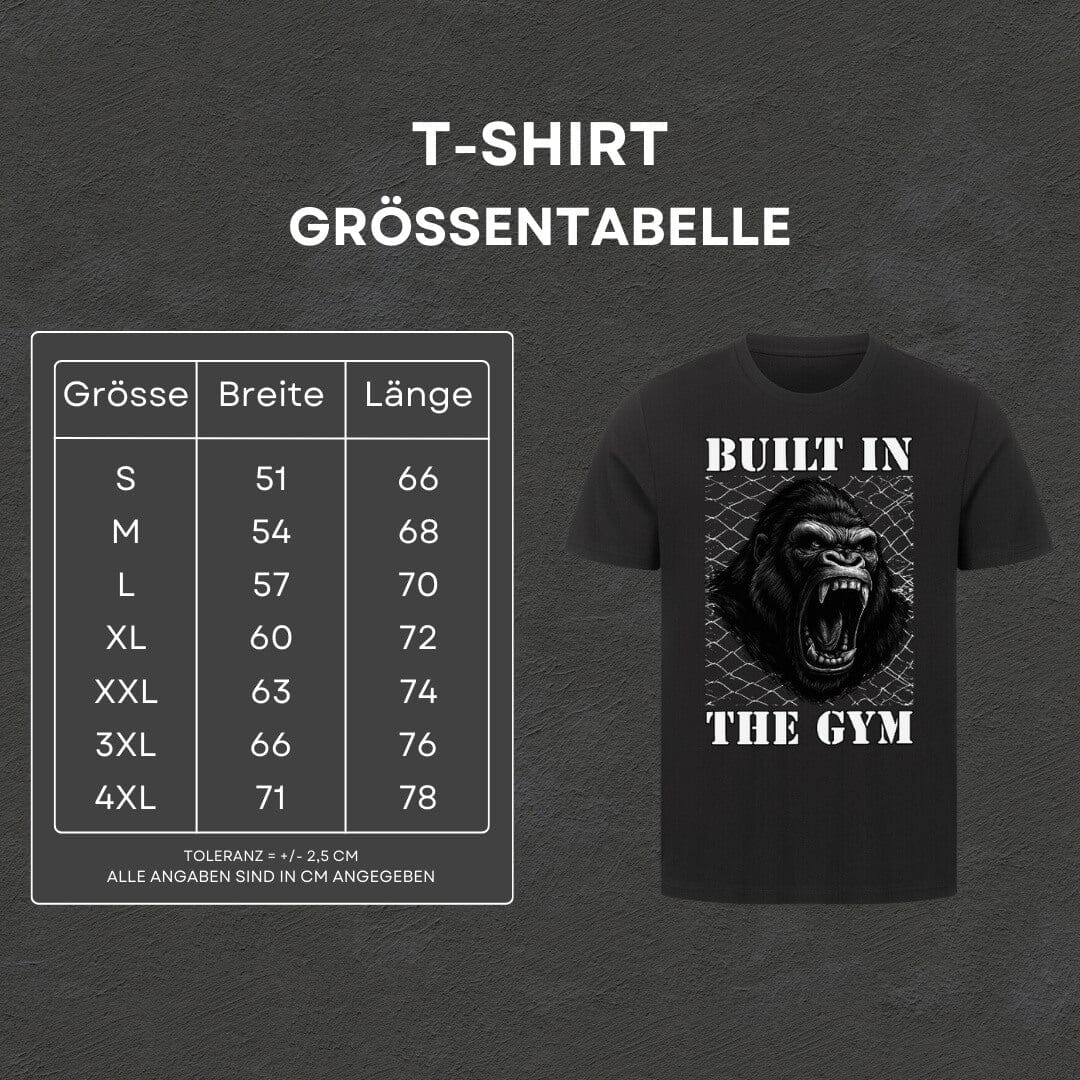 Built in the Gym - T-Shirt