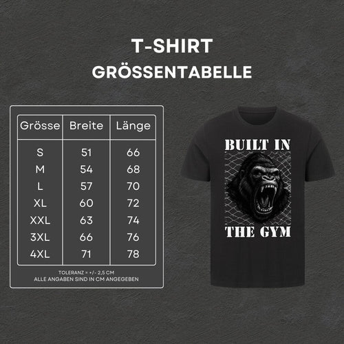 Built in the Gym - T-Shirt