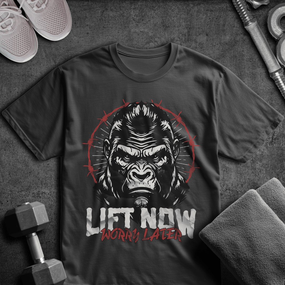 Lift Now Worry Later - Oversized T-Shirt