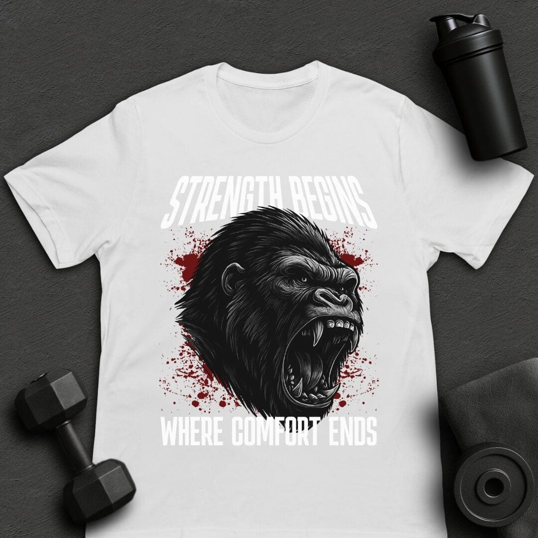 Strength Begins - T-Shirt