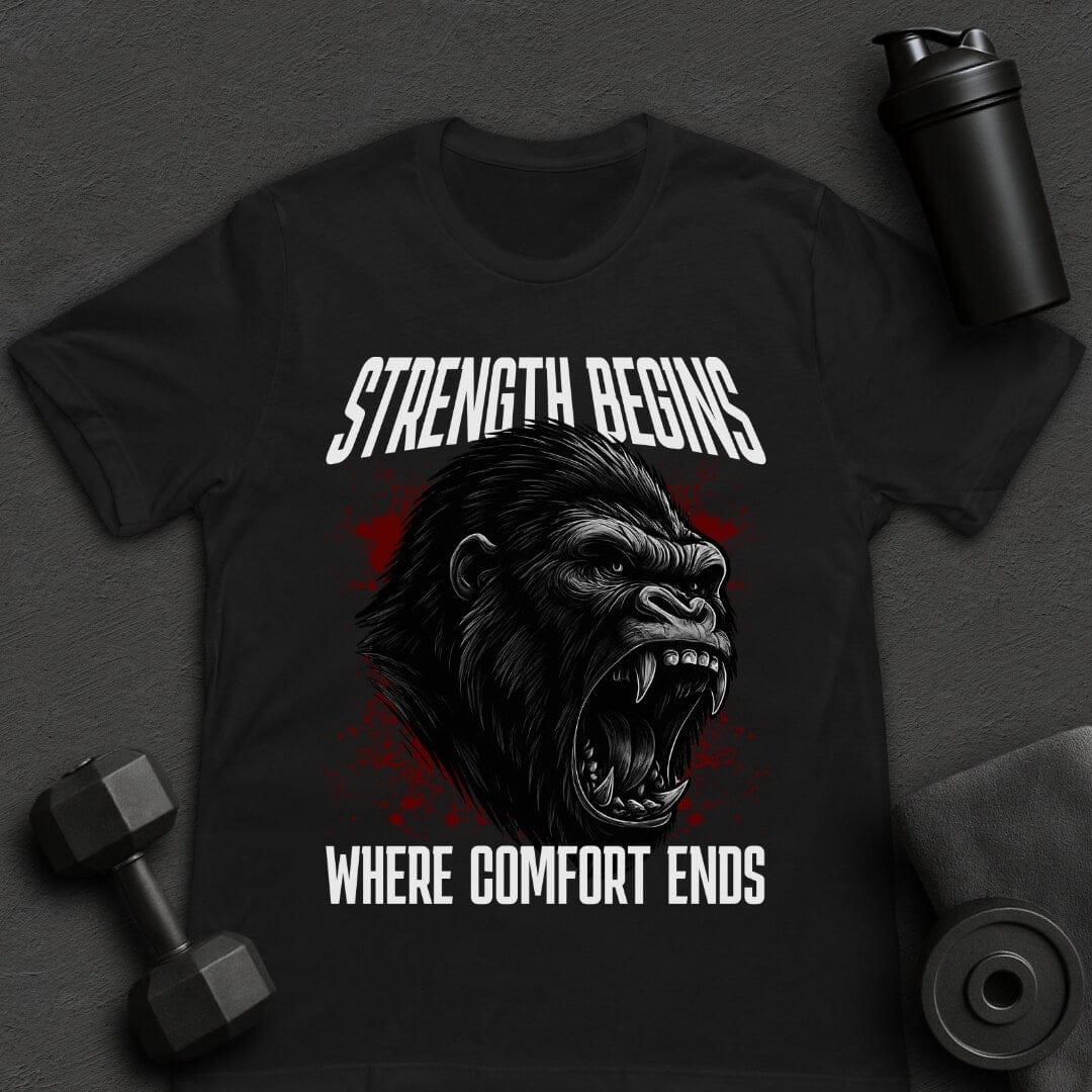 Strength Begins - T-Shirt