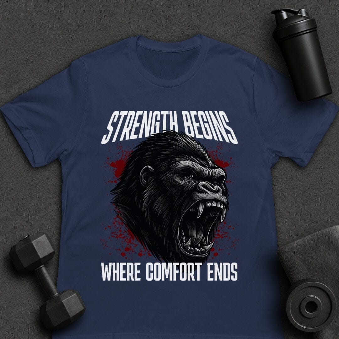 Strength Begins - T-Shirt