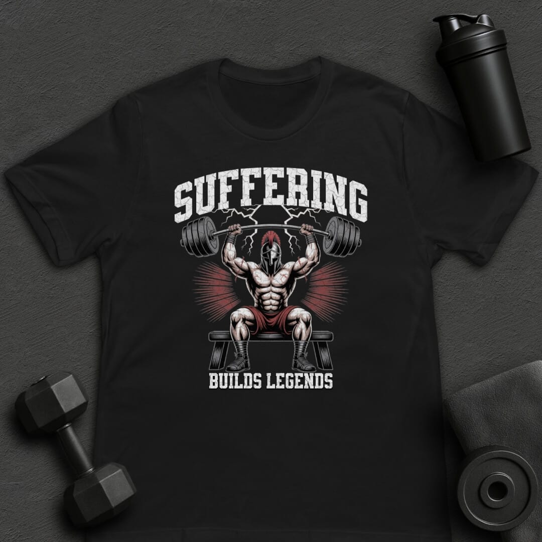 Suffering Builds Legends - T-Shirt