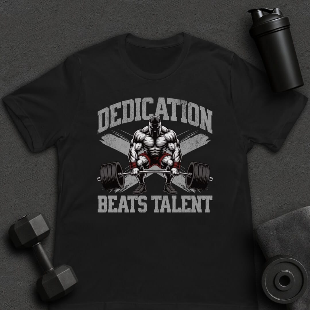Dedication Beats Talent - T-Shirt