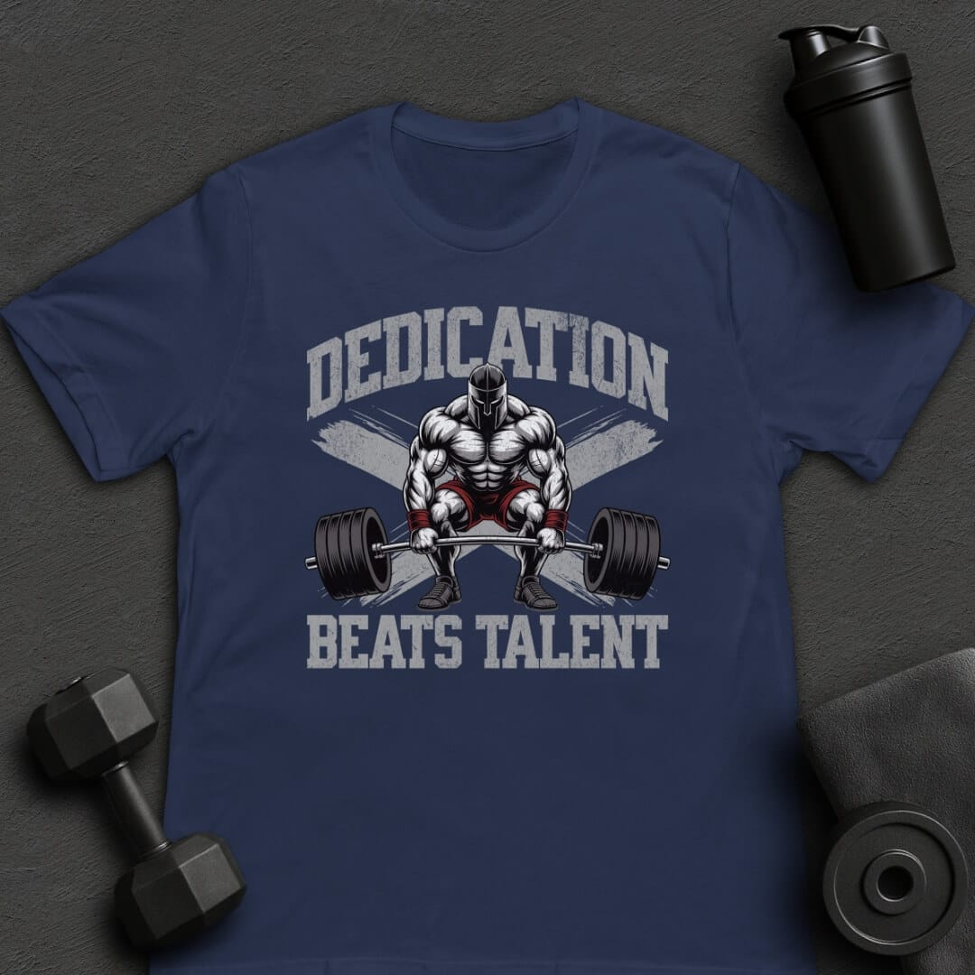 Dedication Beats Talent - T-Shirt