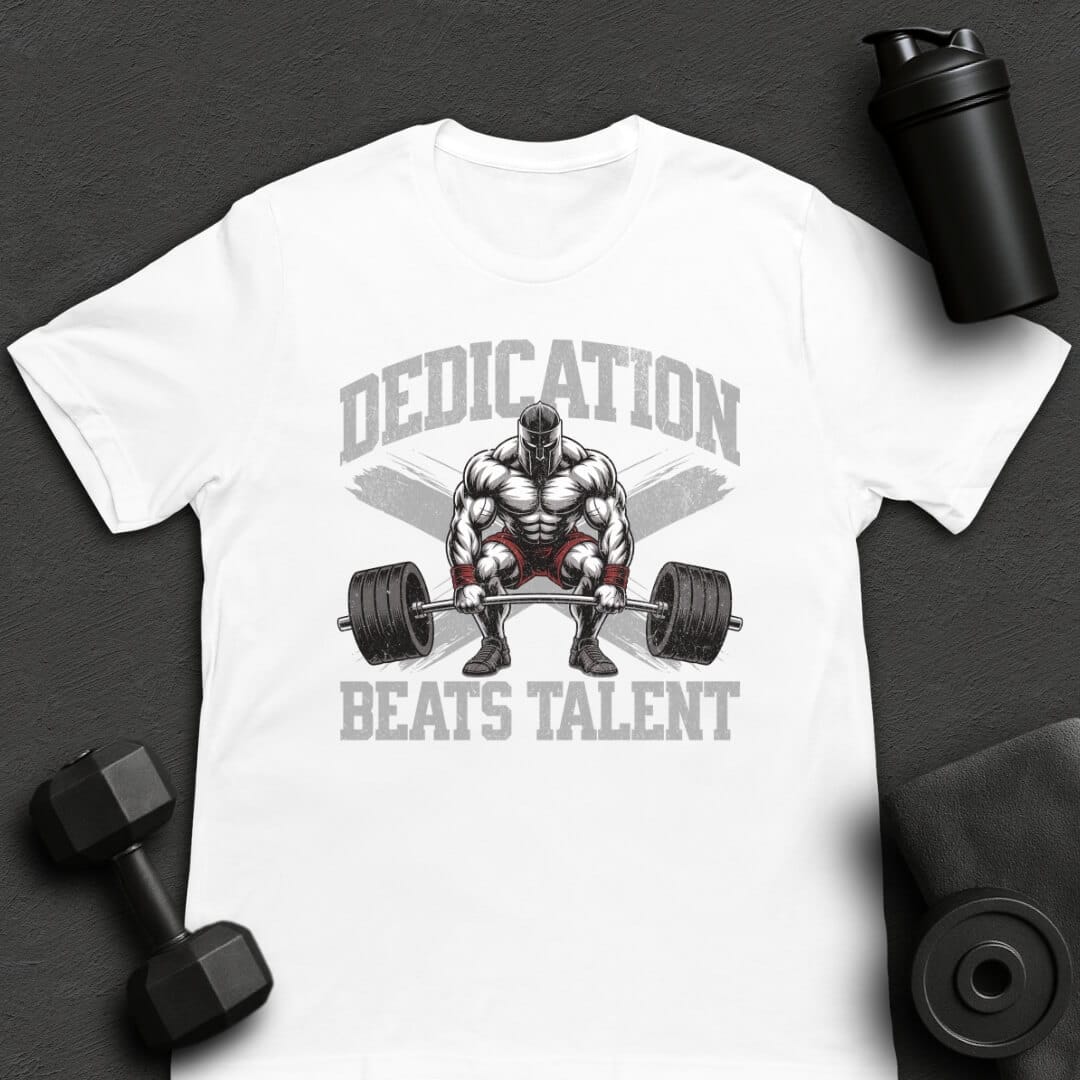 Dedication Beats Talent - T-Shirt