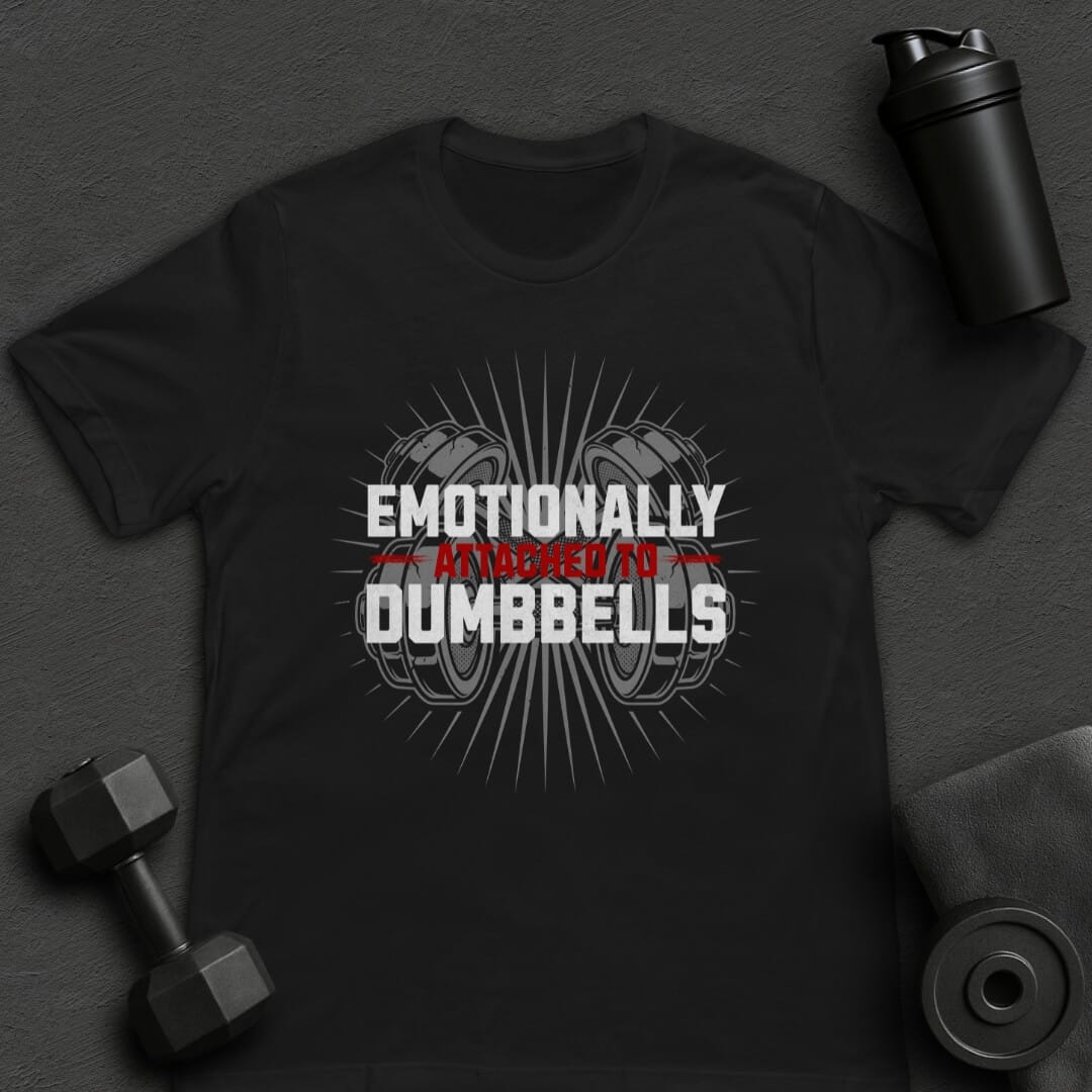 Attached to Dumbbells - T-Shirt