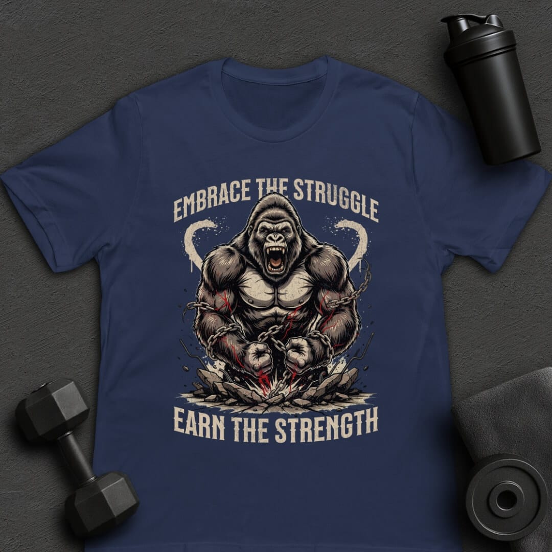 embrace the struggle blau