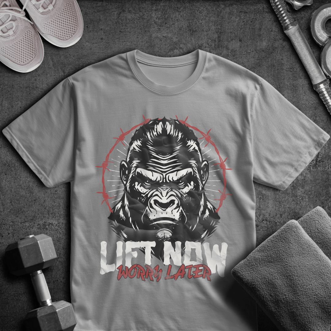 Lift Now Worry Later - Oversized T-Shirt