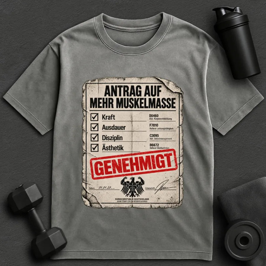 Muskelmasse - Oversized T-Shirt