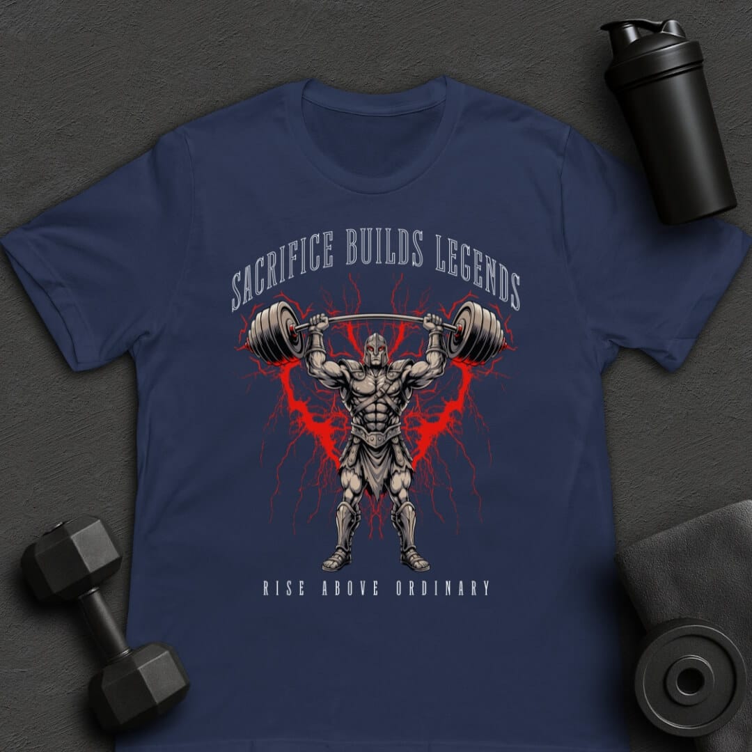 Sacrifice Builds Legends - T-Shirt