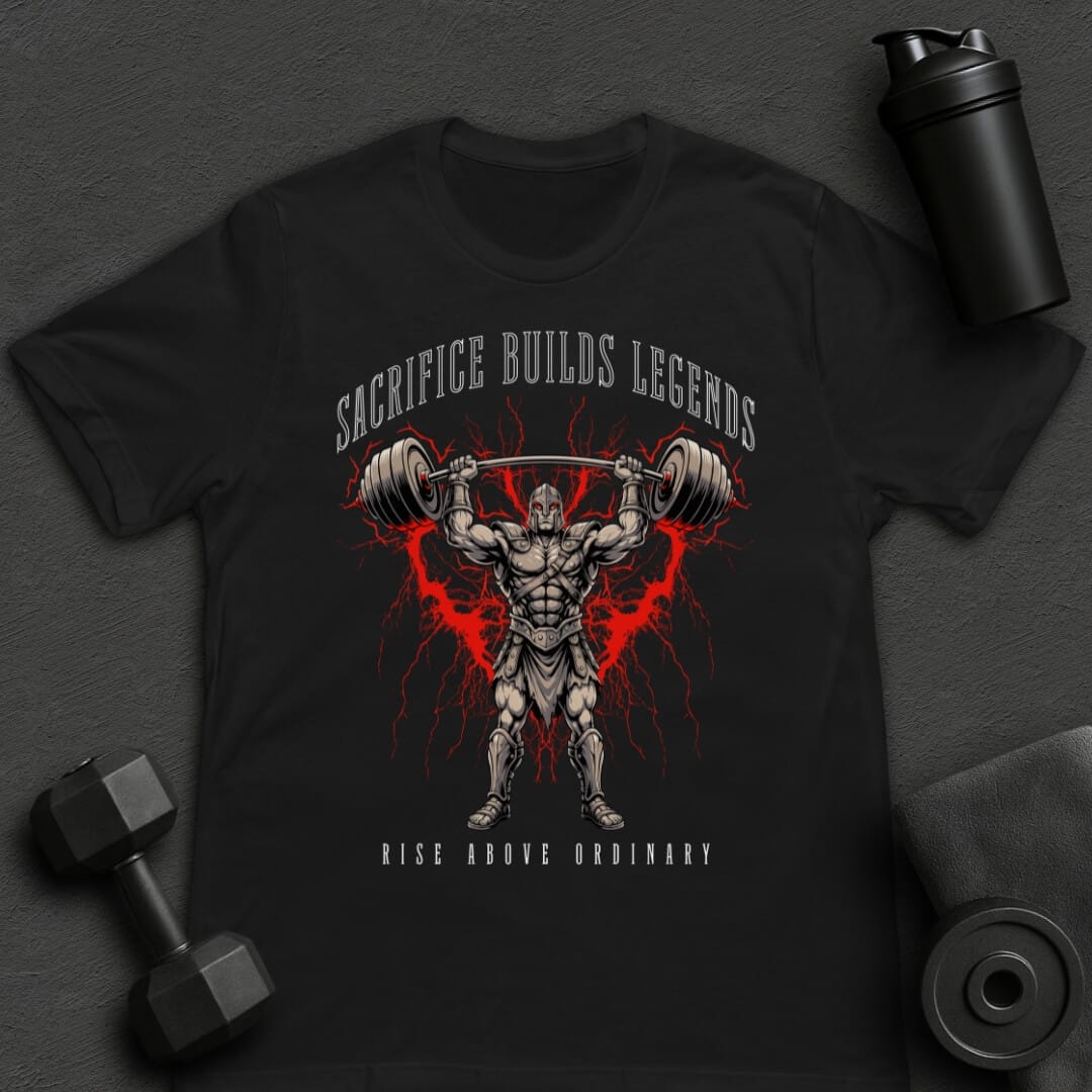 Sacrifice Builds Legends - T-Shirt