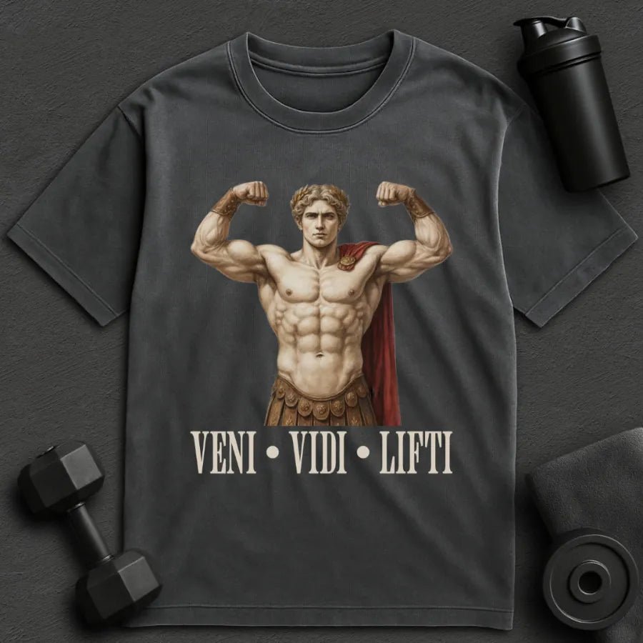 Veni Vidi Lifti - Oversized T-Shirt