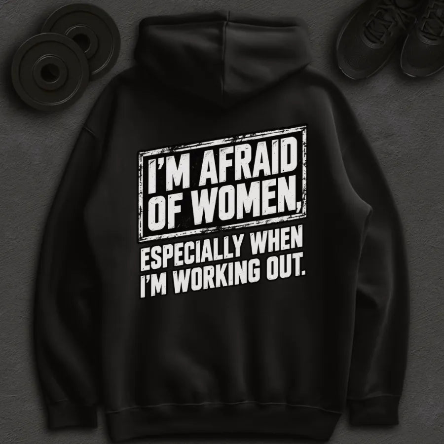 Afraid of Women - Oversized Hoodie