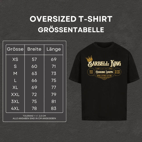 Barbell King - Oversized T-Shirt
