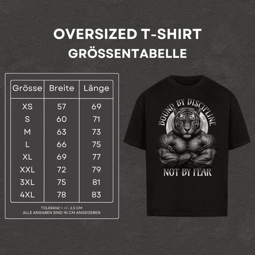 Bound by Discipline - Oversized T-Shirt