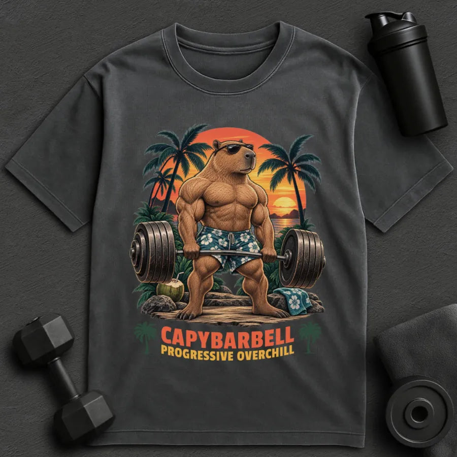 Capybarbell - Oversized T-Shirt