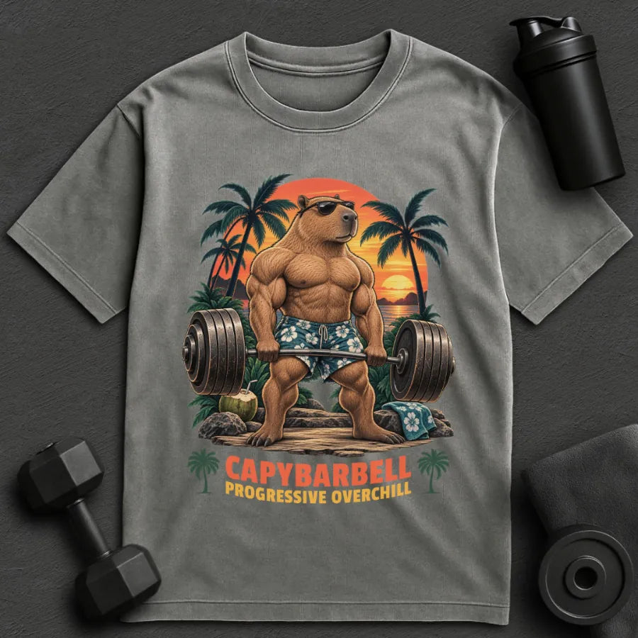 Capybarbell - Oversized T-Shirt